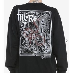 My Chemical Romance Snake Logo Womens Sweatshirt